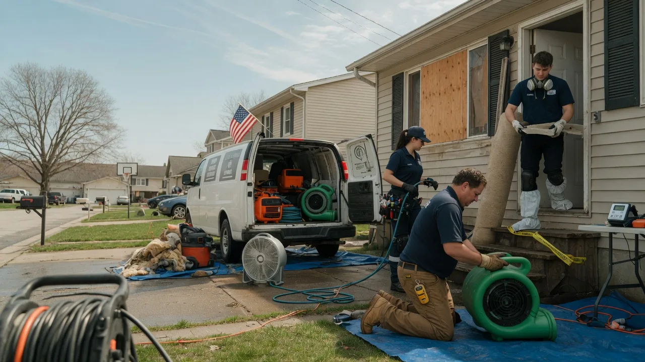 Water Damage Restoration in Sycamore, KS near me